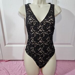 Black Lace Bodysuit